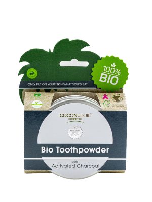Coconutoilcosmetics Bio Aktív Szenes Fogpor